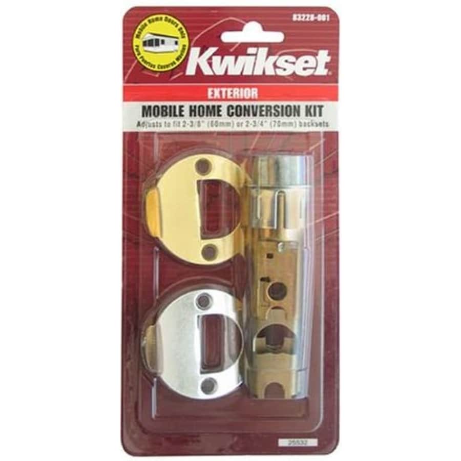 Kwikset Mobile Home Exterior Conversion Kit for $5