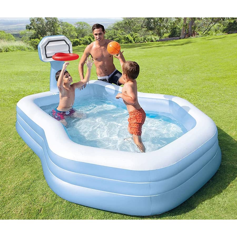 Intex Shootin' Hoops Swim Center Family Pool for $53