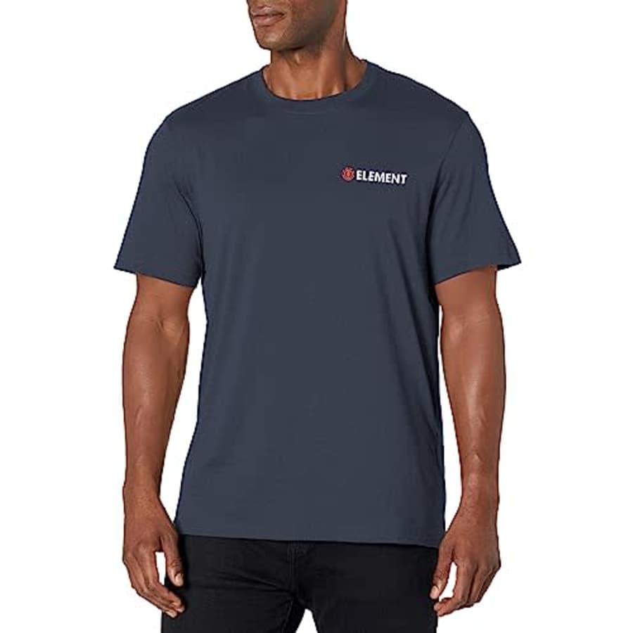 Element Men's Blazin Chest Short Sleeve Tee Shirt, Eclipse Navy for $8 Element Men's Blazin Chest Short Sleeve Tee Shirt, Eclipse Navy for $8