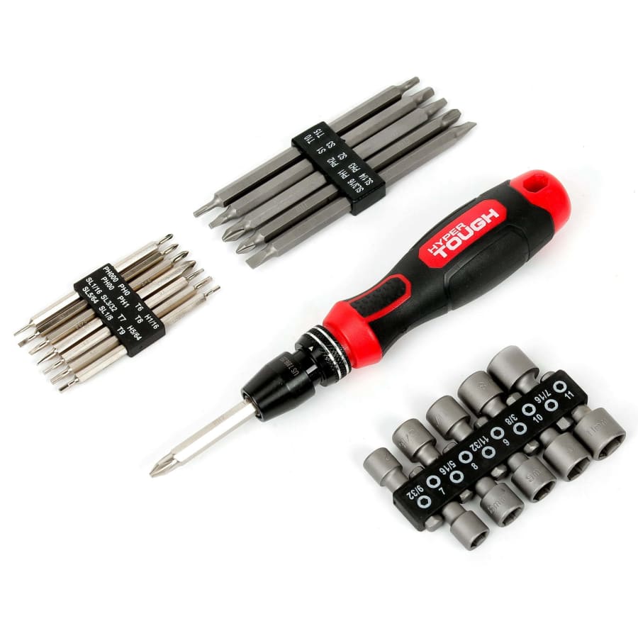 Hyper Tough 24-Piece Quick-Load Screwdriver Set for $12 Hyper Tough 24-Piece Quick-Load Screwdriver Set for $12