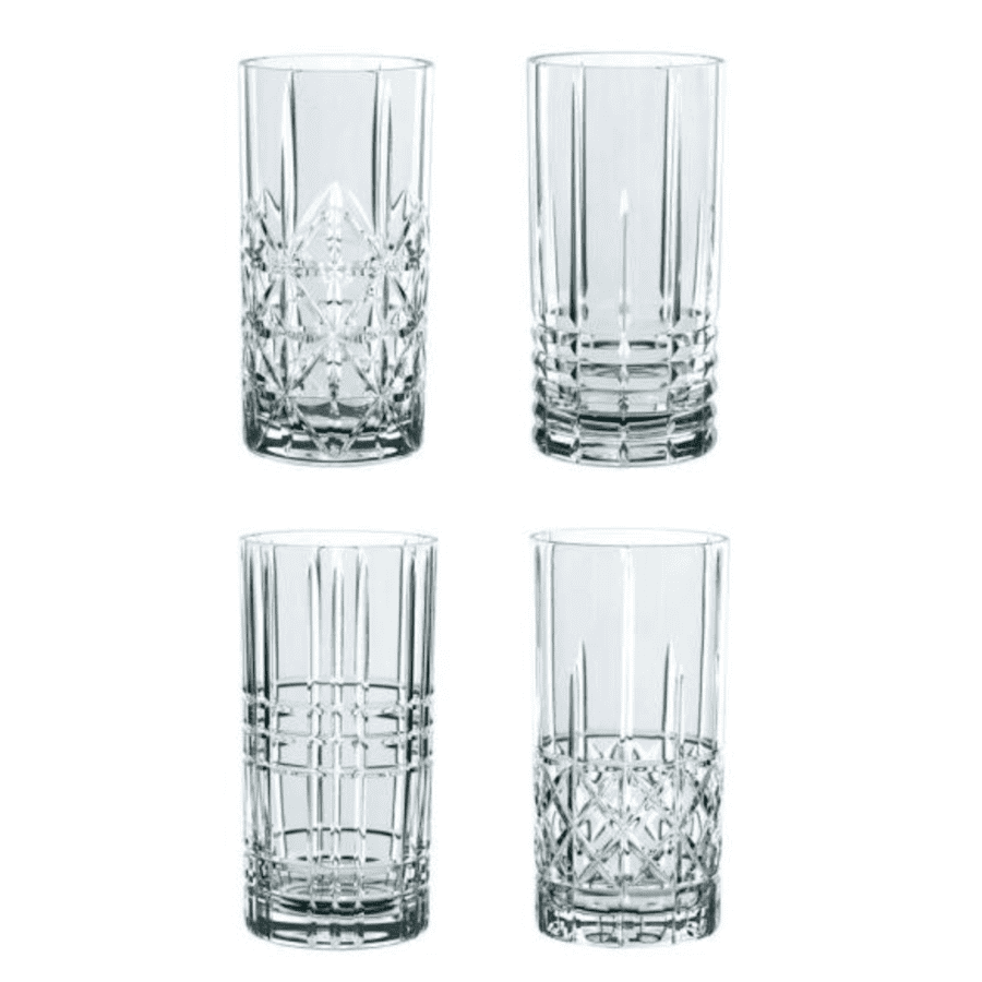 Nachtmann Highland Crystal Long Drink Highball Glass 4-Pack for $38 Nachtmann Highland Crystal Long Drink Highball Glass 4-Pack for $38