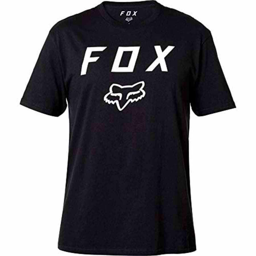 Fox Head Fox Men's Standard Legacy Moth Short Sleeve Basic T-Shirt, black, 2X for $17