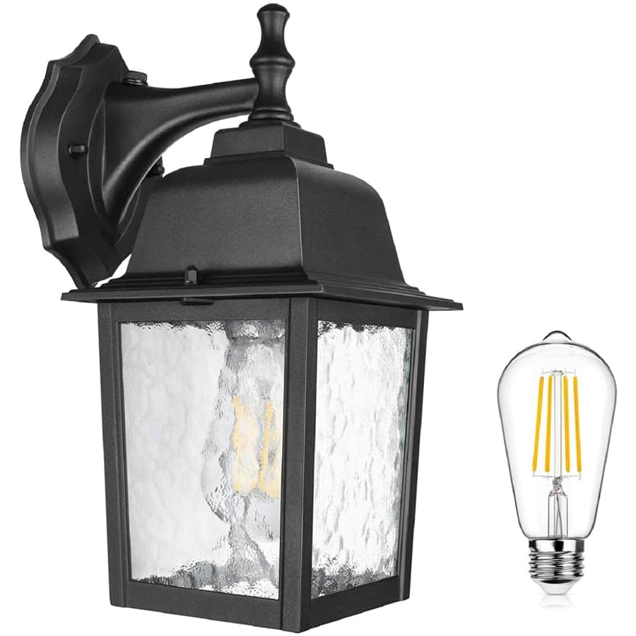 Mlambert Outdoor Wall Lantern for $20