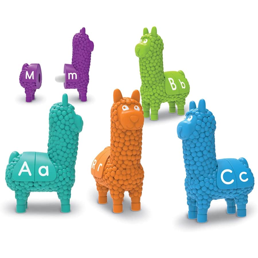 Learning Resources Snap-n-Learn ABCs Llamas for $14