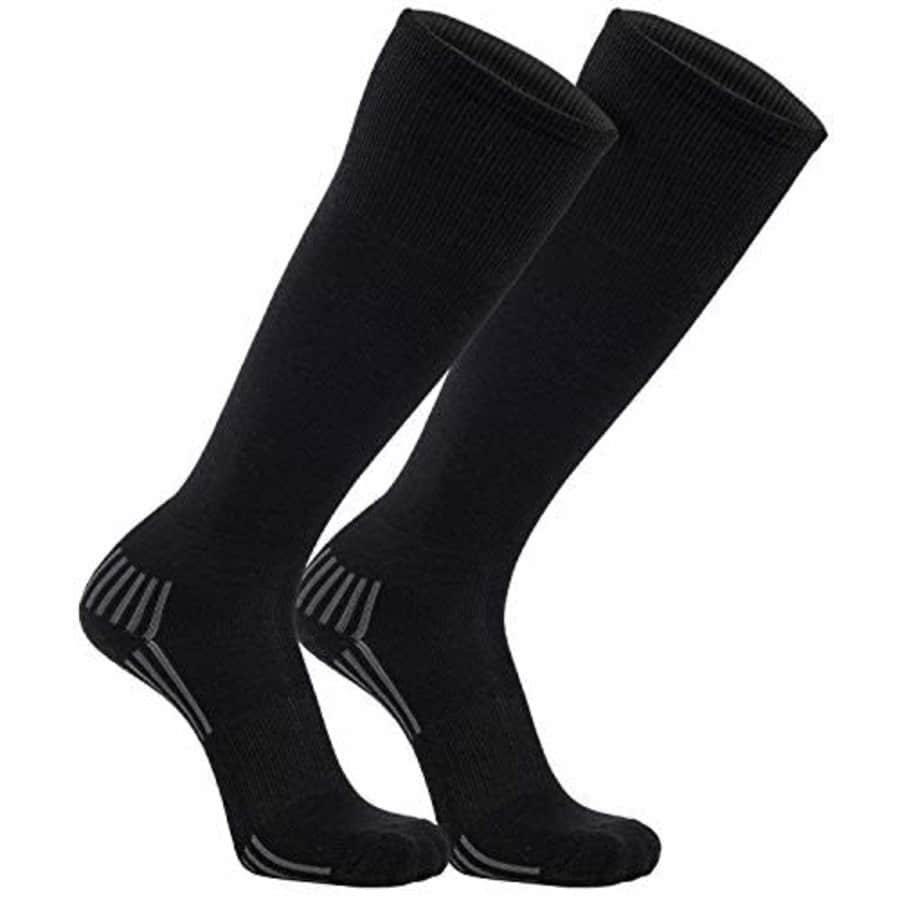 Franklin Sports Youth Baseball and Softball Socks, Black, Small for $20