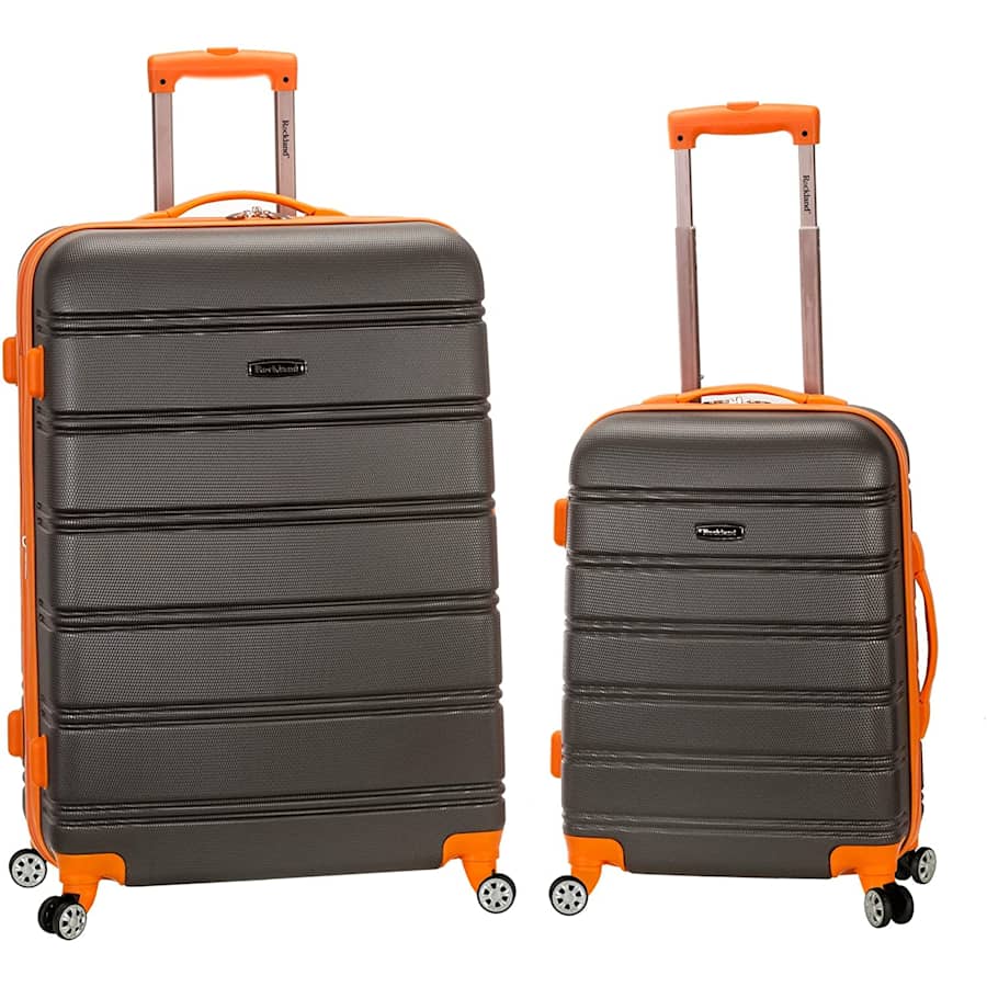 Rockland Melbourne 2-Piece Hardside Spinner Luggage Set for $145