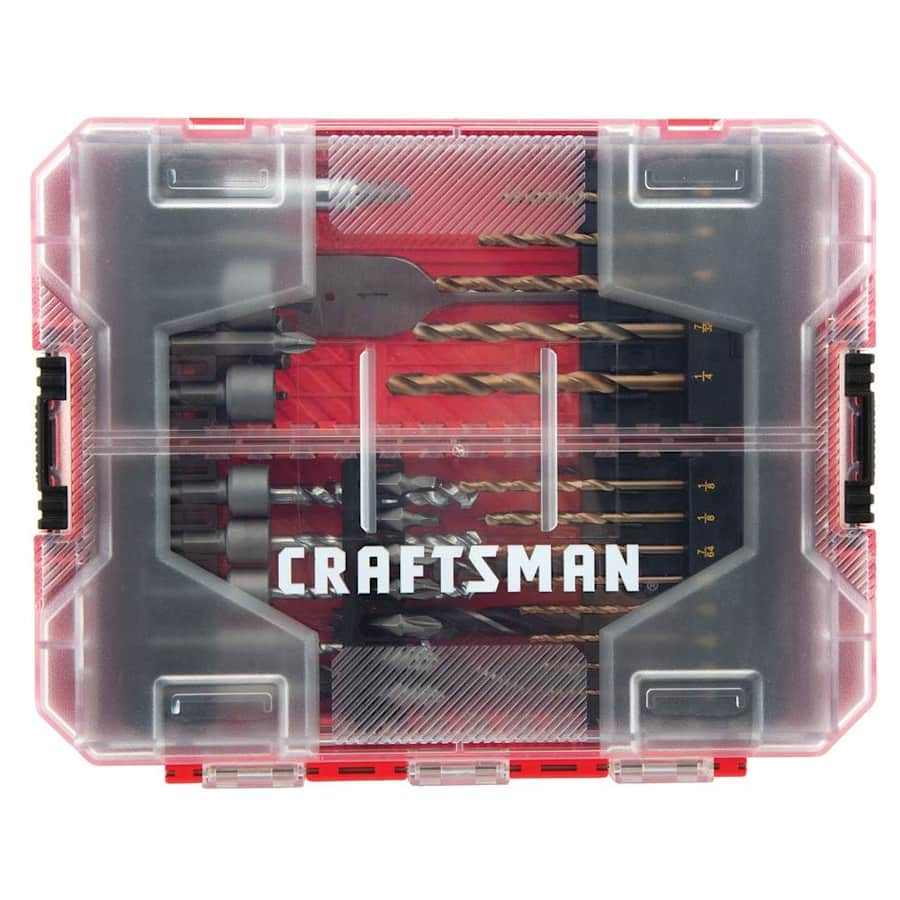 Craftsman 60-Piece Drill Bit Set for $15