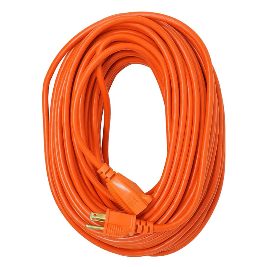 Southwire 16/3 Vinyl 100-Foot Outdoor Extension Cord for $35
