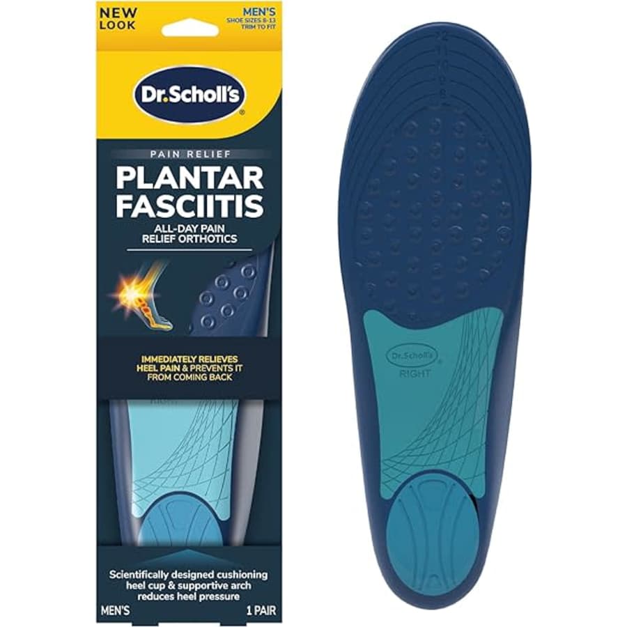 Dr. Scholl's Plantar Fasciitis Pain Relief Orthotic Insoles for $11 via Sub & Save Dr. Scholl's Plantar Fasciitis Pain Relief Orthotic Insoles for $11 via Sub & Save