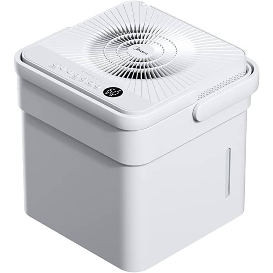Midea Cube 5.25-Gallon Smart Dehumidifier for $220 w/ Prime in cart Midea Cube 5.25-Gallon Smart Dehumidifier for $220 w/ Prime in cart