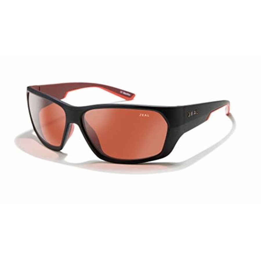 Zeal Optics Caddis | Plant-Based Polarized Sunglasses for Men & Women - Matte Brick/Polarized Rose for $159 Zeal Optics Caddis | Plant-Based Polarized Sunglasses for Men & Women - Matte Brick/Polarized Rose for $159