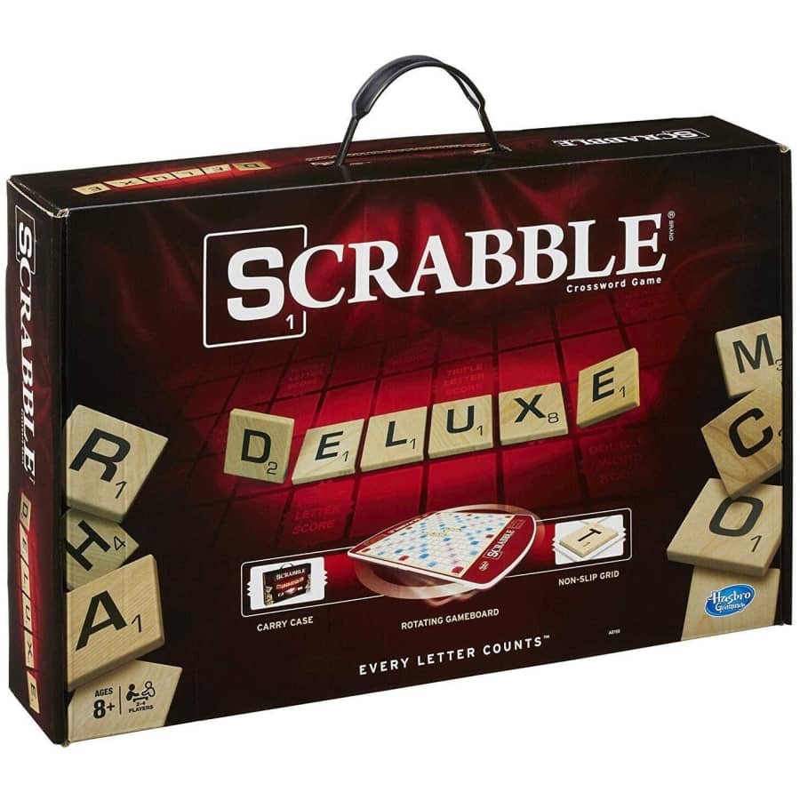 Hasbro Scrabble Deluxe Edition Game for $45