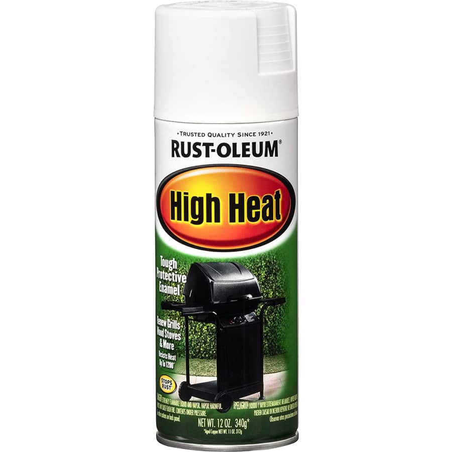 Rust-Oleum 12-oz. High-Heat Spray Paint for $7