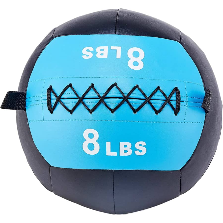 BalanceFrom 8-Lb. Weighted Medicine Ball for $30