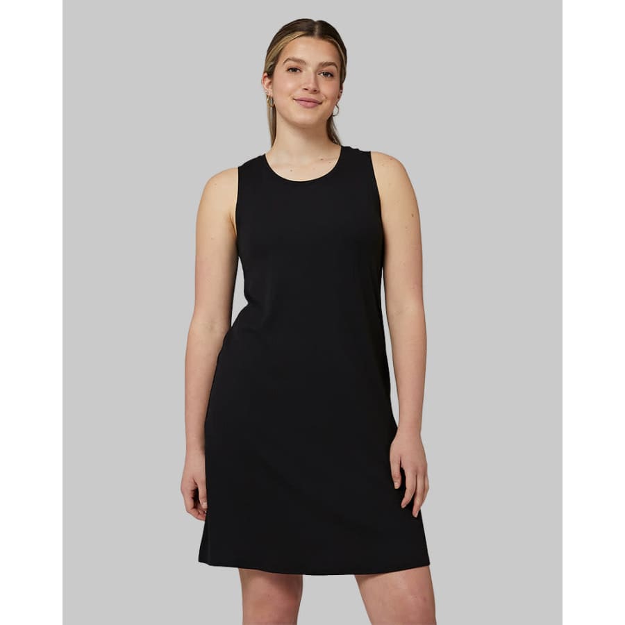 32 Degrees Women's Soft Rib Tank Swing Dress: 3 for $30
