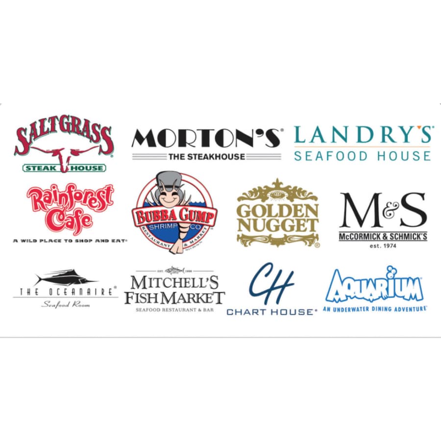 $100 Landry's Gift Card: $80 for members