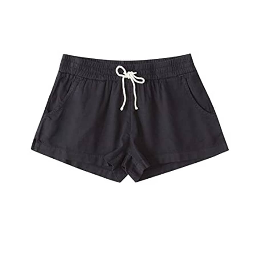 Billabong Girls' Hit The Road Elastic Waist Pull On Short, Black, X-Large for $26 Billabong Girls' Hit The Road Elastic Waist Pull On Short, Black, X-Large for $26