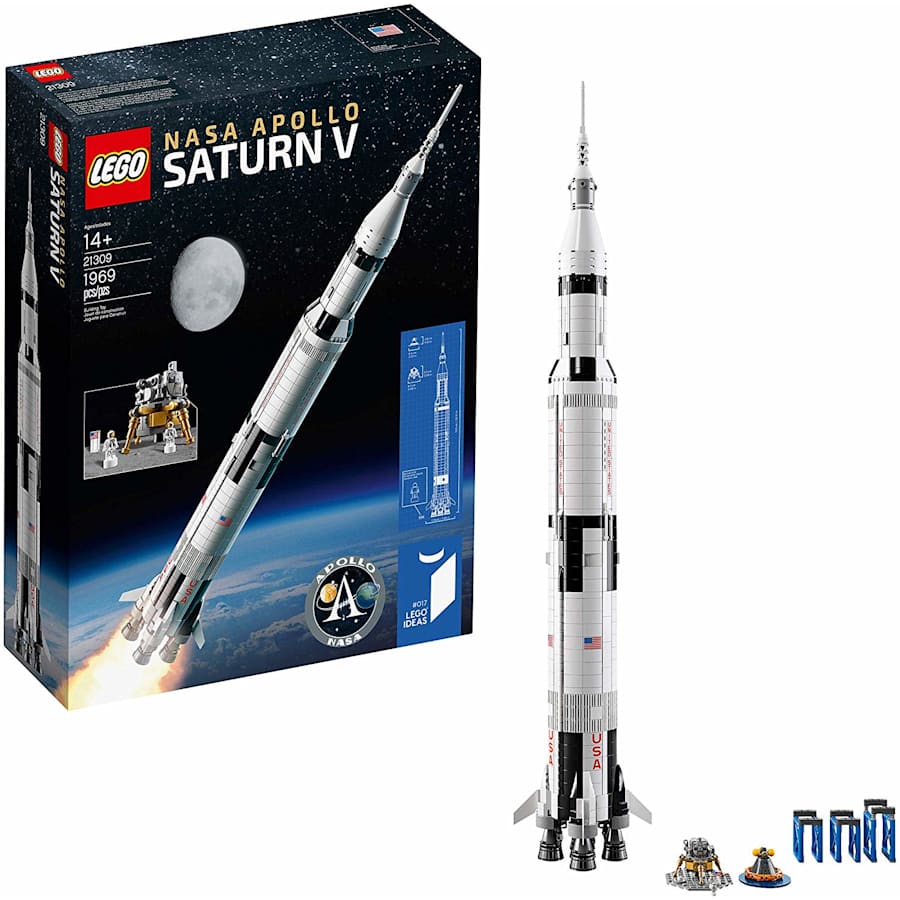 LEGO Ideas NASA Apollo Saturn V Set for $90 LEGO Ideas NASA Apollo Saturn V Set for $90