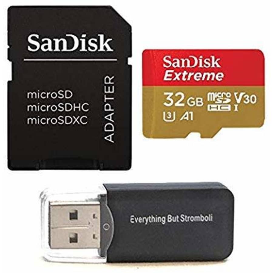 SanDisk 32GB Micro SDHC Memory Card Extreme Works with GoPro Hero 7 Black, Silver, Hero7 White for $10 SanDisk 32GB Micro SDHC Memory Card Extreme Works with GoPro Hero 7 Black, Silver, Hero7 White for $10
