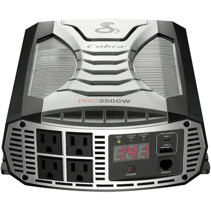 Cobra 2,500W Portable Power Inverter for $280 Cobra 2,500W Portable Power Inverter for $280