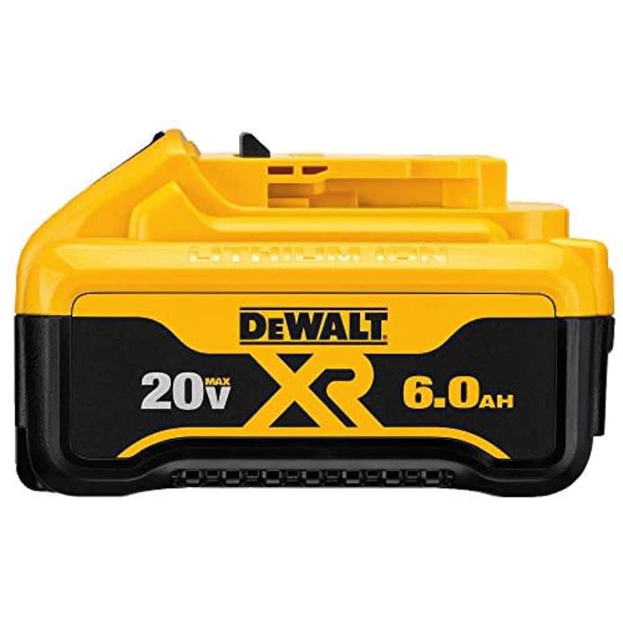 DEWALT 20V MAX Battery, Premium 6.0Ah (DCB206) for $99 DEWALT 20V MAX Battery, Premium 6.0Ah (DCB206) for $99