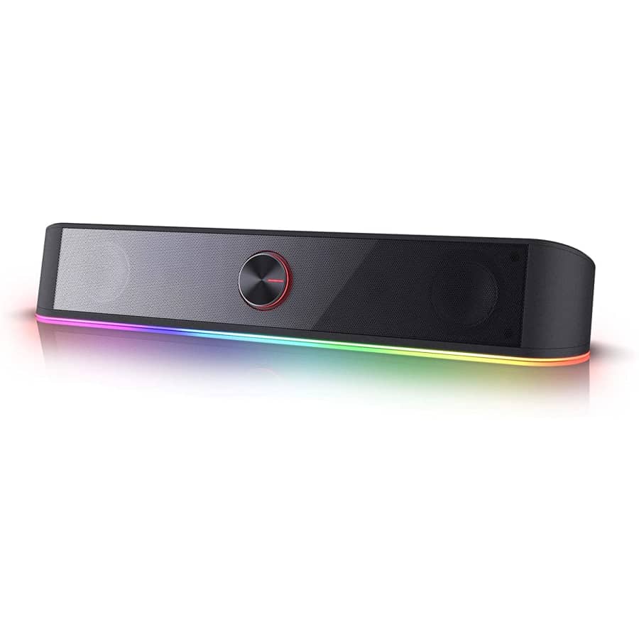 Redragon 2.0 Channel RGB Backlight Desktop Soundbar for $32 Redragon 2.0 Channel RGB Backlight Desktop Soundbar for $32