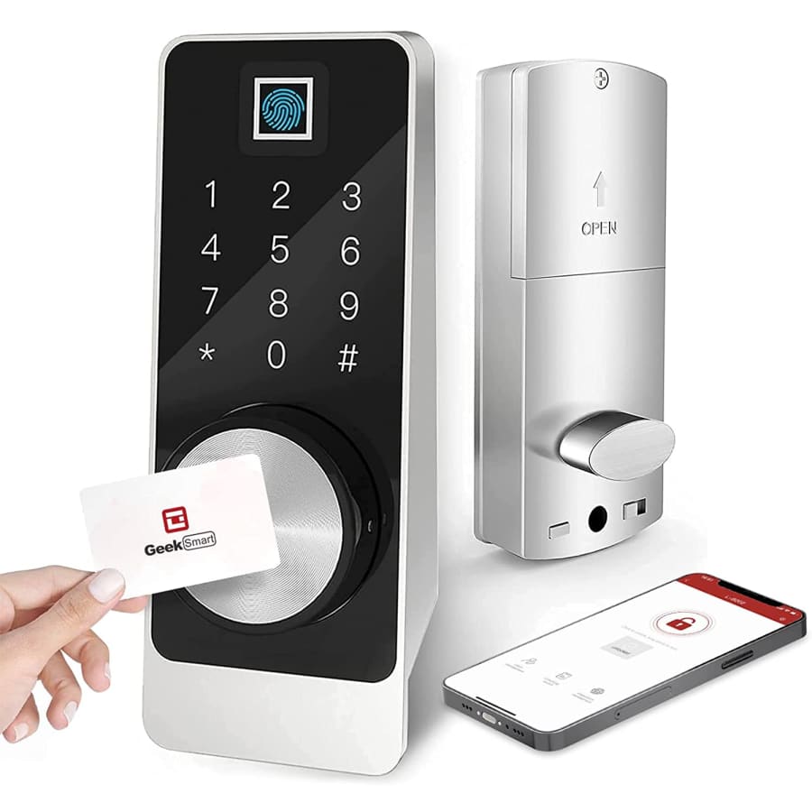 Geek Smart Lock Keyless Entry Door Lock for $49 Geek Smart Lock Keyless Entry Door Lock for $49