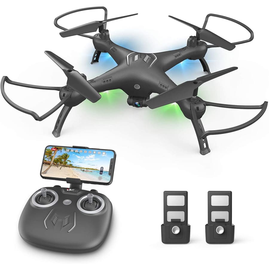 Attop Quadcopter Drone with Camera W10 for $60 Attop Quadcopter Drone with Camera W10 for $60