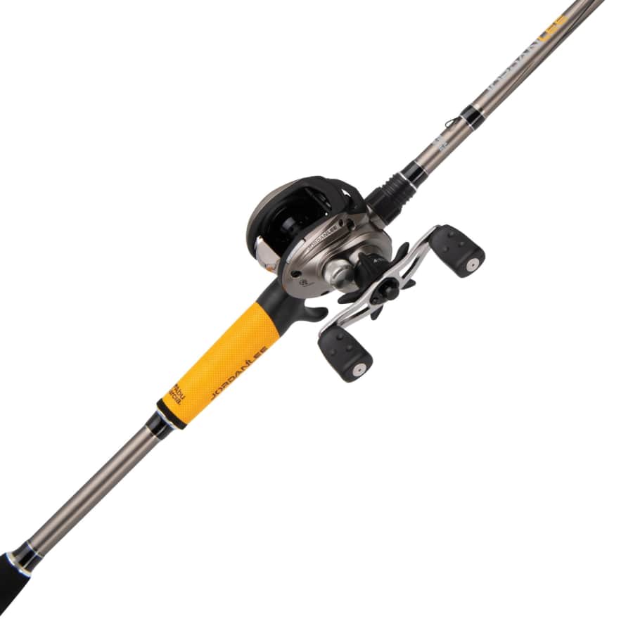 Abu Garcia 7-Foot Jordan Lee Fishing Rod and Reel Baitcast Combo for $48 Abu Garcia 7-Foot Jordan Lee Fishing Rod and Reel Baitcast Combo for $48