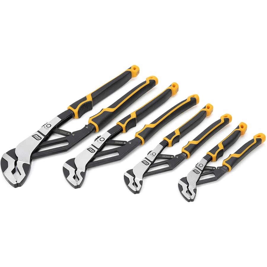 Gearwrench 4-Piece Pitbull Auto-Bite Tongue & Groove Pliers for $43