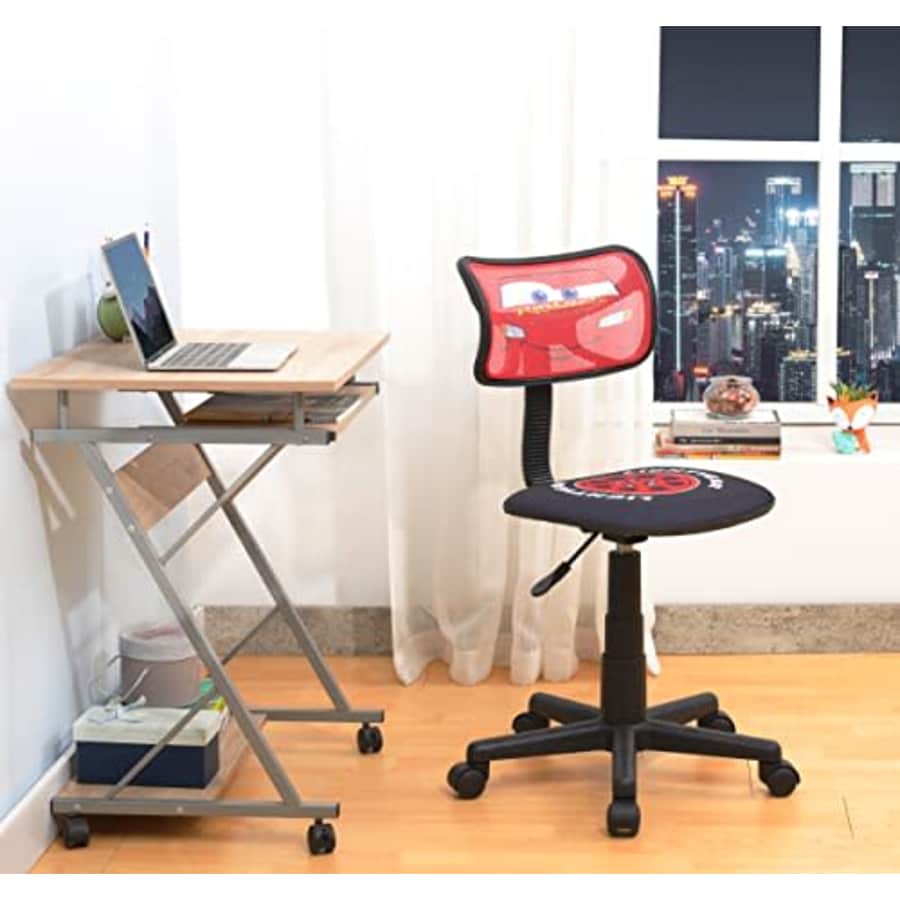 Idea Nuova Cars Swivel Mesh Rolling Desk Chair for $49