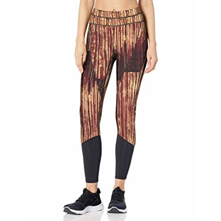 SHAPE activewear Women's Element Run Tight, Gold/Black, XS for $13