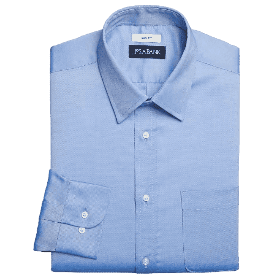Jos. A. Bank Slim Fit Point Collar Dress Shirt for $10