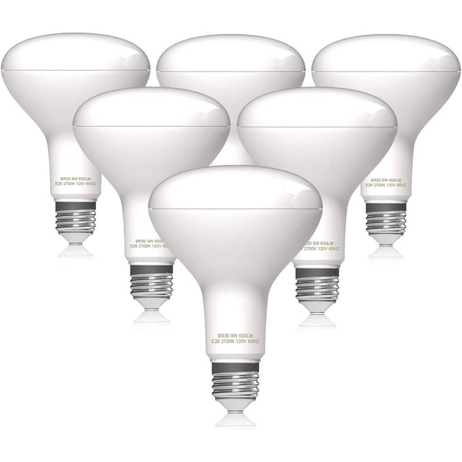 Helloify BR30 LED Flood Light Bulb 6-Pack for $12 Helloify BR30 LED Flood Light Bulb 6-Pack for $12