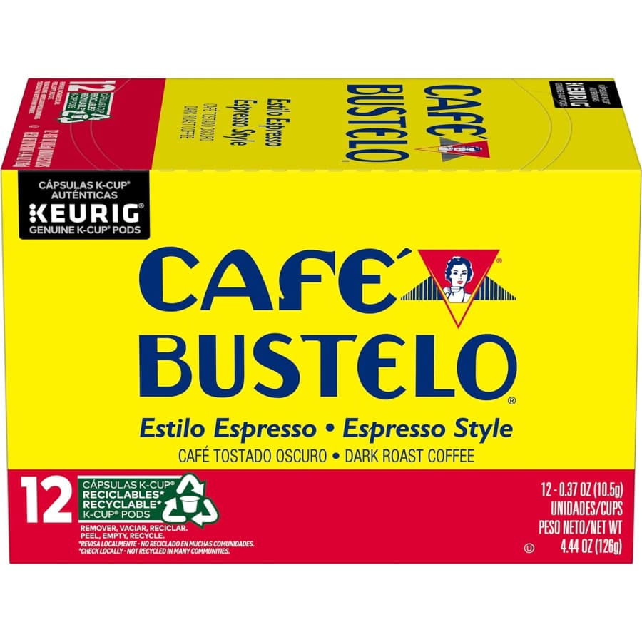 Cafe Bustelo Espresso Style 72-Count K-Cup Pods for $25 via Sub & Save Cafe Bustelo Espresso Style 72-Count K-Cup Pods for $25 via Sub & Save