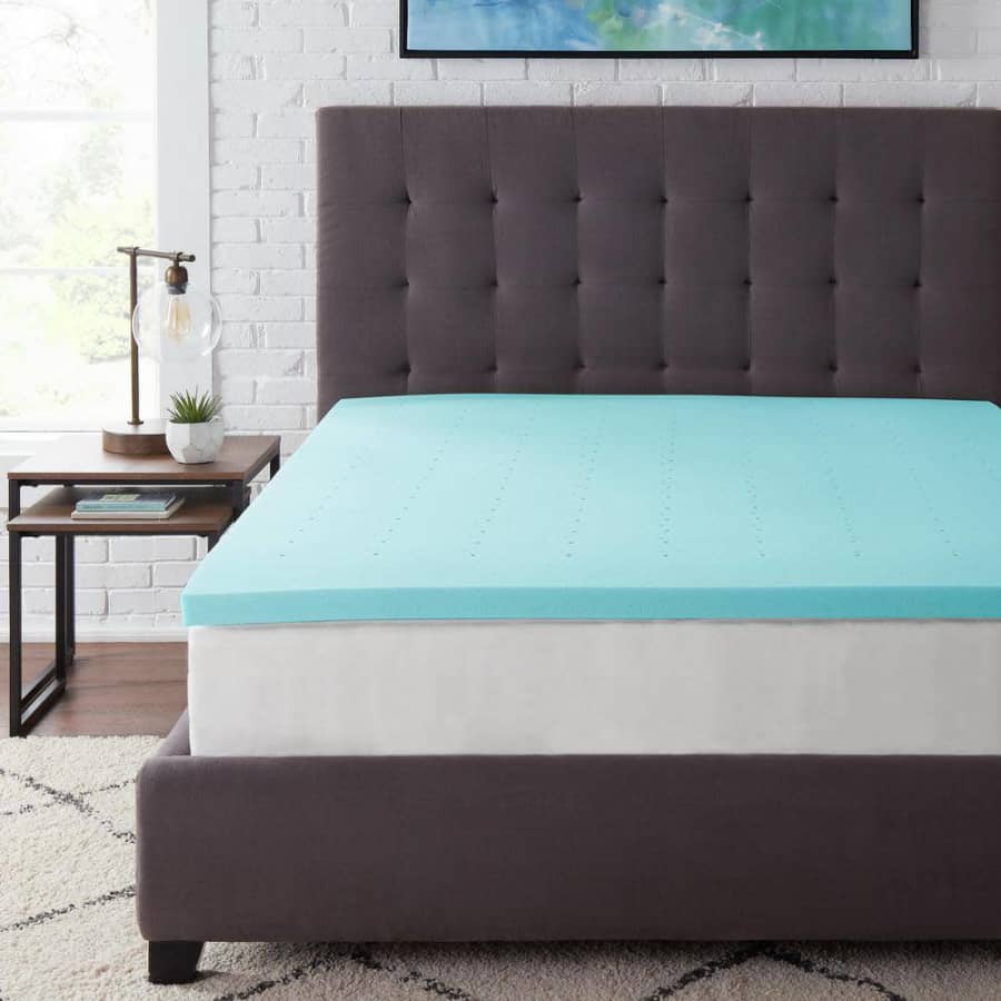 StyleWell 2" Gel-Infused Memory Foam Queen Mattress Topper for $58 StyleWell 2" Gel-Infused Memory Foam Queen Mattress Topper for $58