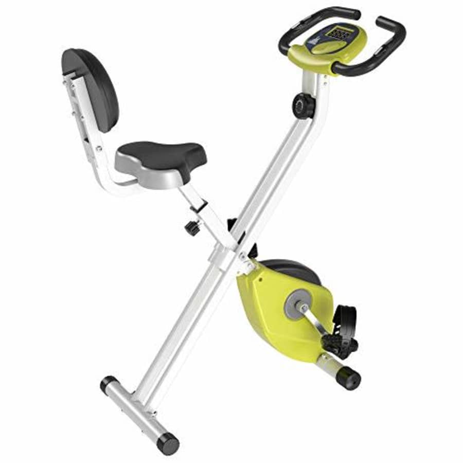 Soozier Foldable Upright Training Exercise Bike Indoor Stationary X Bike with 8 Levels of Magnetic for $130 Soozier Foldable Upright Training Exercise Bike Indoor Stationary X Bike with 8 Levels of Magnetic for $130