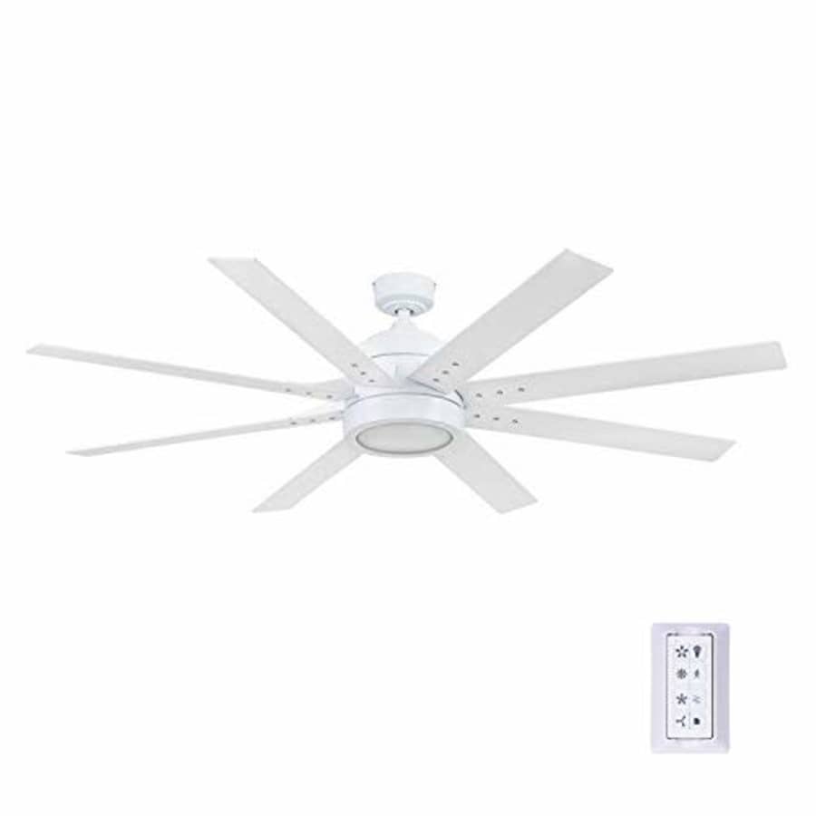 Honeywell Ceiling Fans 51628-01 Xerxes Ceiling Fan, 62, Bright White for $239