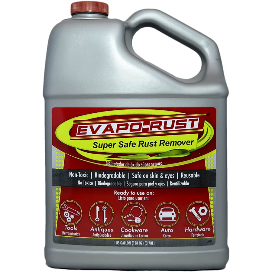 Evapo-Rust Super Safe Rust Remover 1-Gallon Bottle for $28 Evapo-Rust Super Safe Rust Remover 1-Gallon Bottle for $28