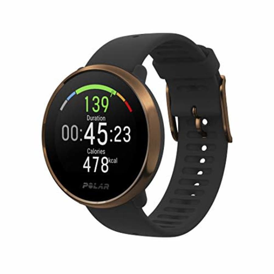Polar Ignite - GPS Smartwatch - Fitness watch with Advanced Wrist-Based Optical Heart Rate Monitor, for $200
