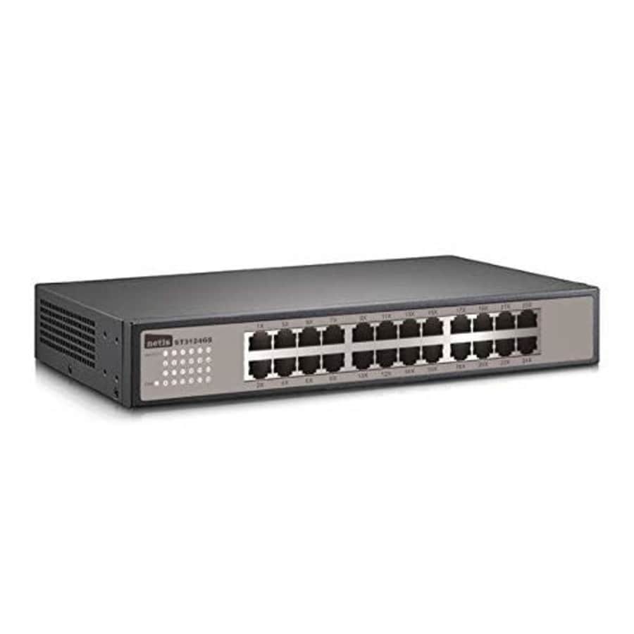 Netis ST3124GS 24 port Unmanaged 10/100/1000M Gigabit Switch, Desktop Ethernet Splitter, Ethernet for $66 Netis ST3124GS 24 port Unmanaged 10/100/1000M Gigabit Switch, Desktop Ethernet Splitter, Ethernet for $66