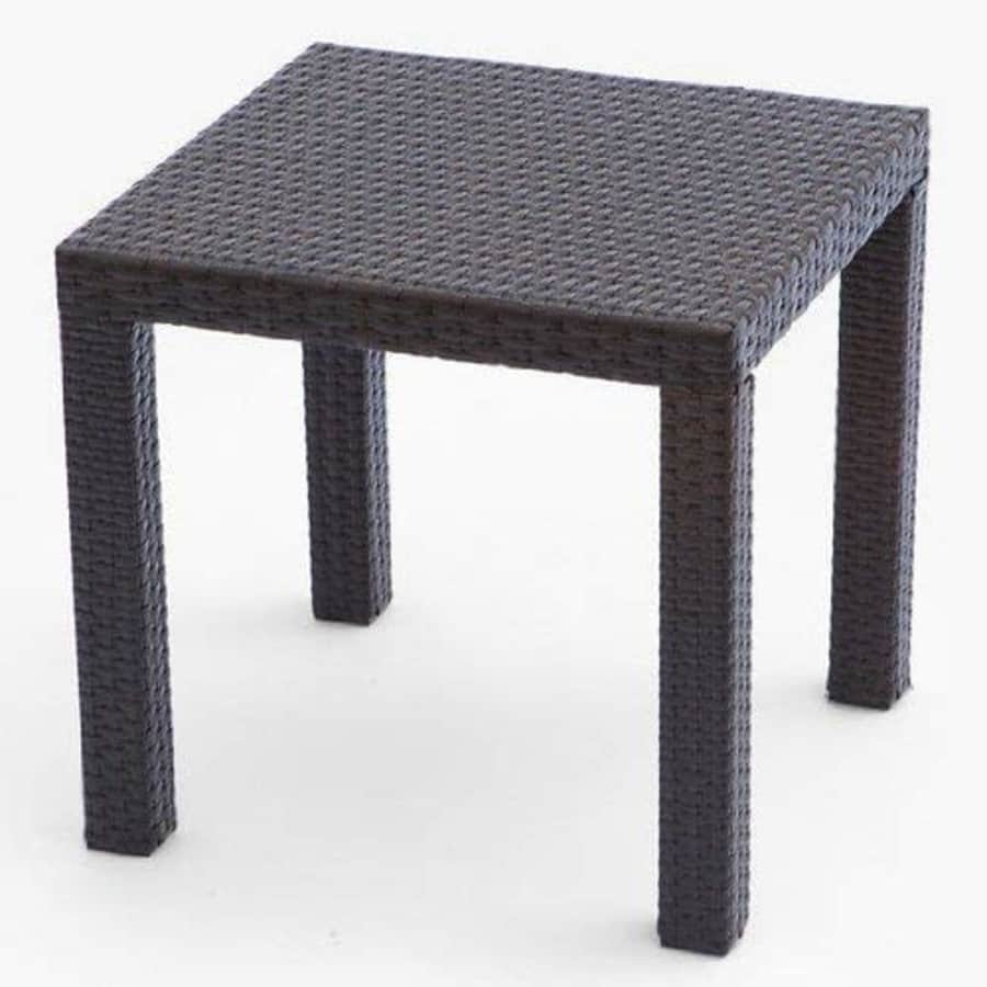 RST Outdoor RST Brands OP-PEST2020 Side Table in Espresso Rattan Patio Furniture, 20-Inch by 20-Inch for $145 RST Outdoor RST Brands OP-PEST2020 Side Table in Espresso Rattan Patio Furniture, 20-Inch by 20-Inch for $145