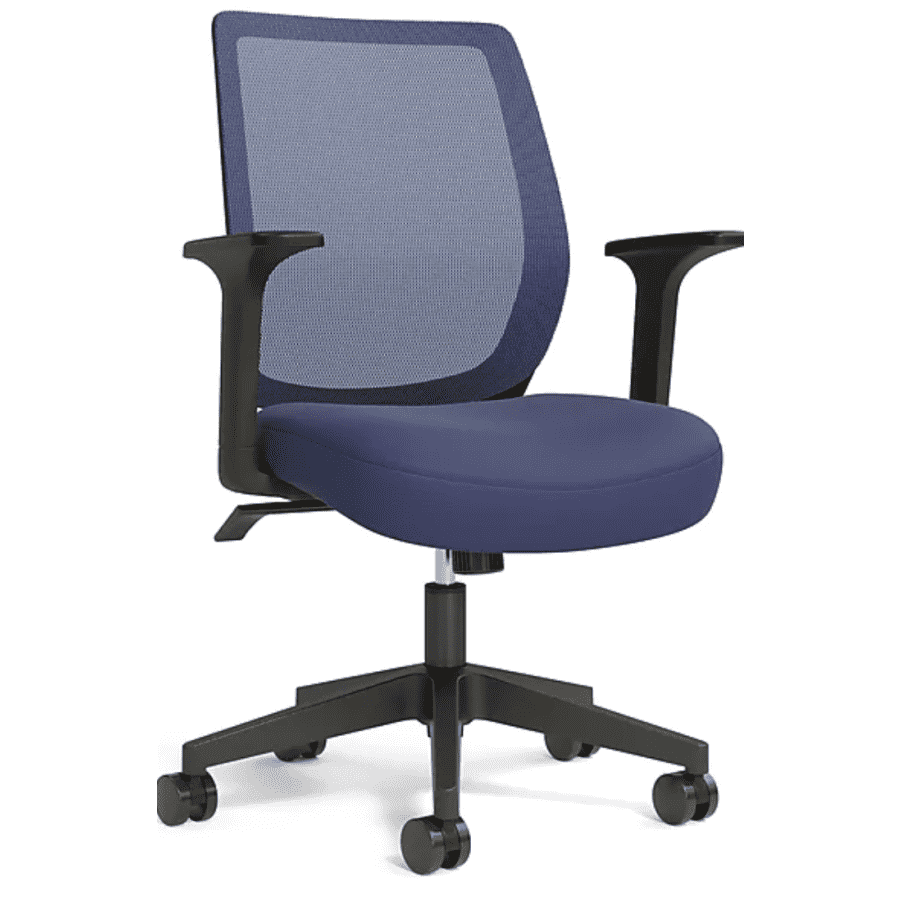 Union & Scale Essentials Mesh Back Fabric Task Chair for $100