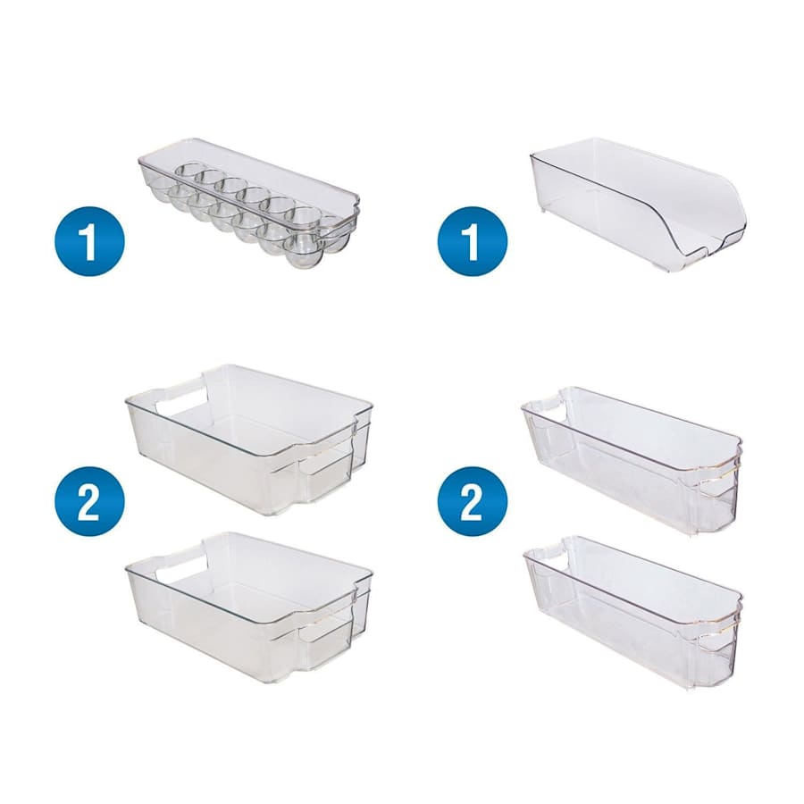 Greenco 6-Piece Stackable Refrigerator Organizer for $28 Greenco 6-Piece Stackable Refrigerator Organizer for $28
