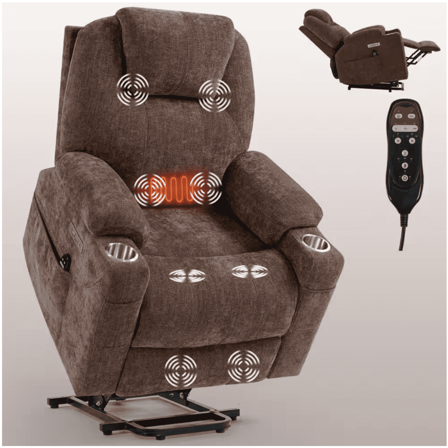 Angeles Home Power Lift Recliner Chair for $484