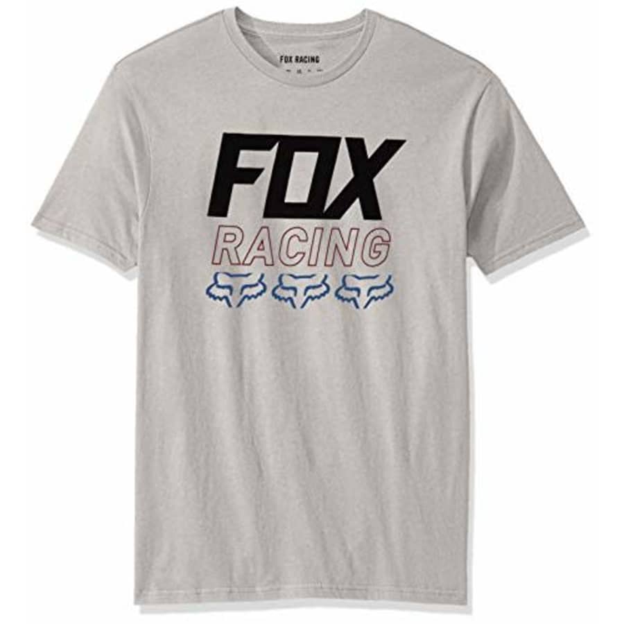 Fox Head Men's PREMIUM T-SHIRT, Light Grey, X-Large for $33