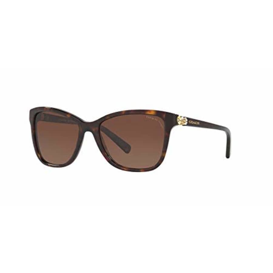 Coach Womens Sunglasses (HC8187) Tortoise/Brown Acetate - Polarized - 54mm for $70 Coach Womens Sunglasses (HC8187) Tortoise/Brown Acetate - Polarized - 54mm for $70