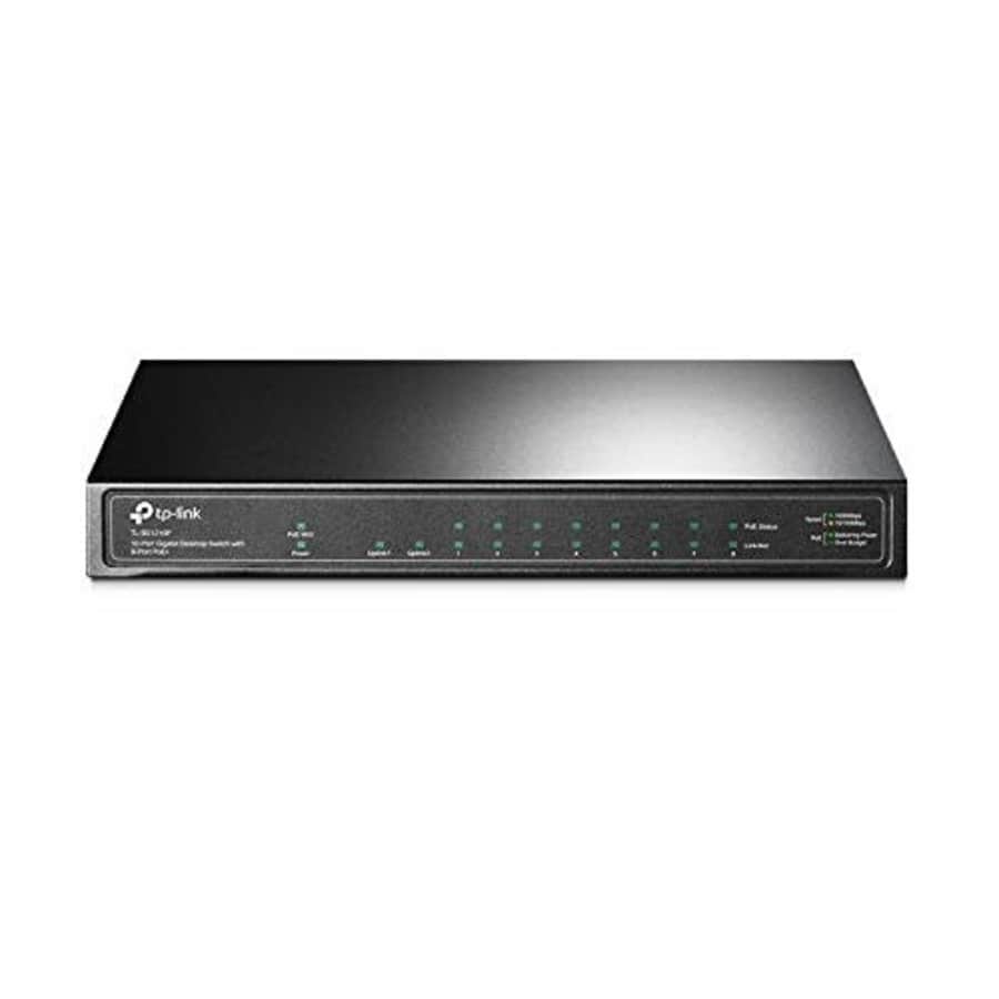 TP-Link 8 Port Gigabit PoE Switch | 8 PoE+ Ports @63W, w/ 1 Uplink Gigabit Port + 1 SFP Slot | for $83 TP-Link 8 Port Gigabit PoE Switch | 8 PoE+ Ports @63W, w/ 1 Uplink Gigabit Port + 1 SFP Slot | for $83