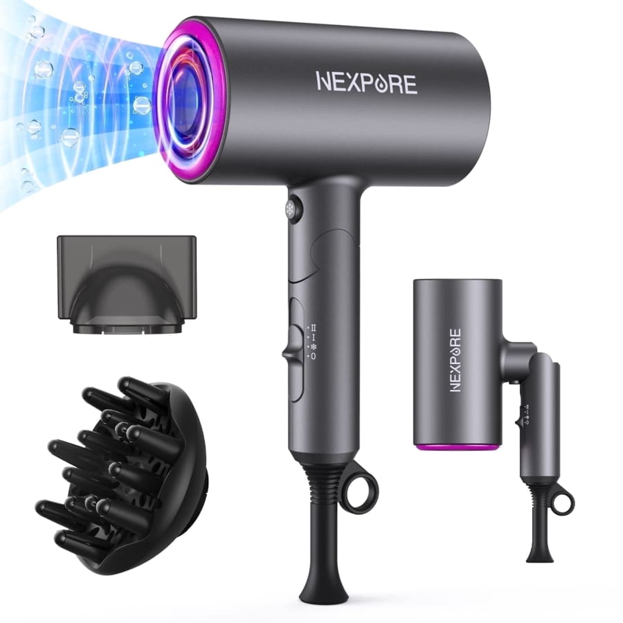 Nexpure 1800W Professional Ionic Blow Dryer for $25