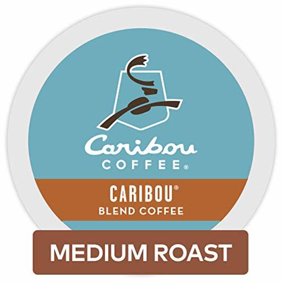 Caribou Coffee Caribou Blend, Single-Serve Keurig K-Cup Pod, Medium Roast Coffee, 44 Count for $21 Caribou Coffee Caribou Blend, Single-Serve Keurig K-Cup Pod, Medium Roast Coffee, 44 Count for $21